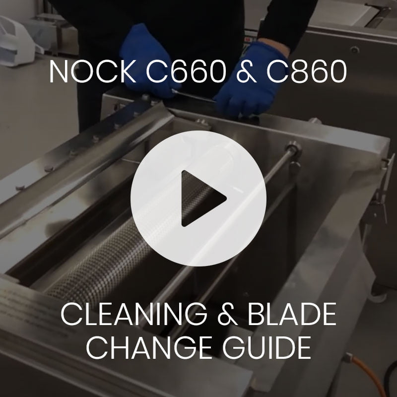 NOCK C660 & C860 Cleaning Video